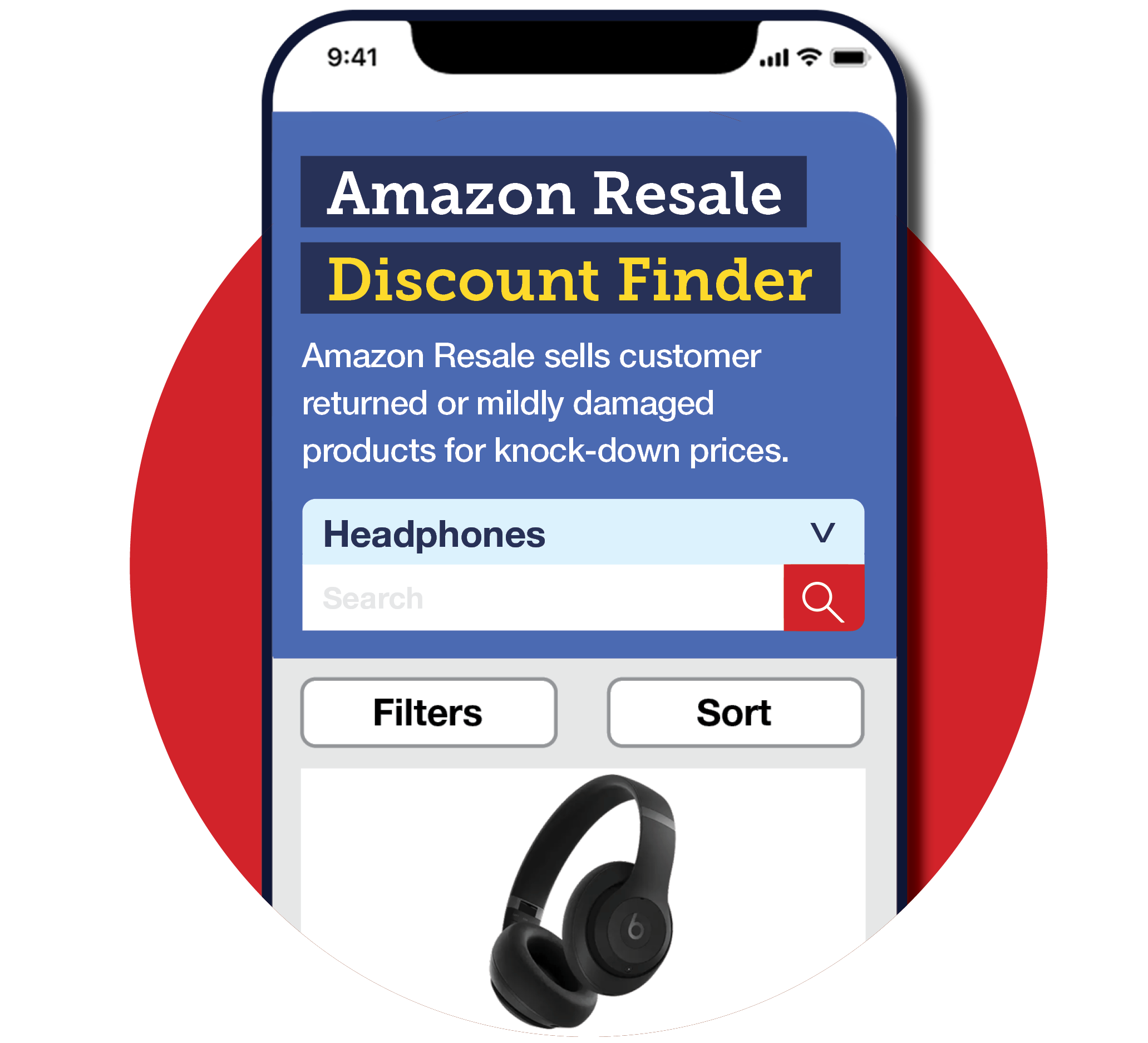 An image of the MSE Amazon Resale Discount Finder tool. The image links to the tool.